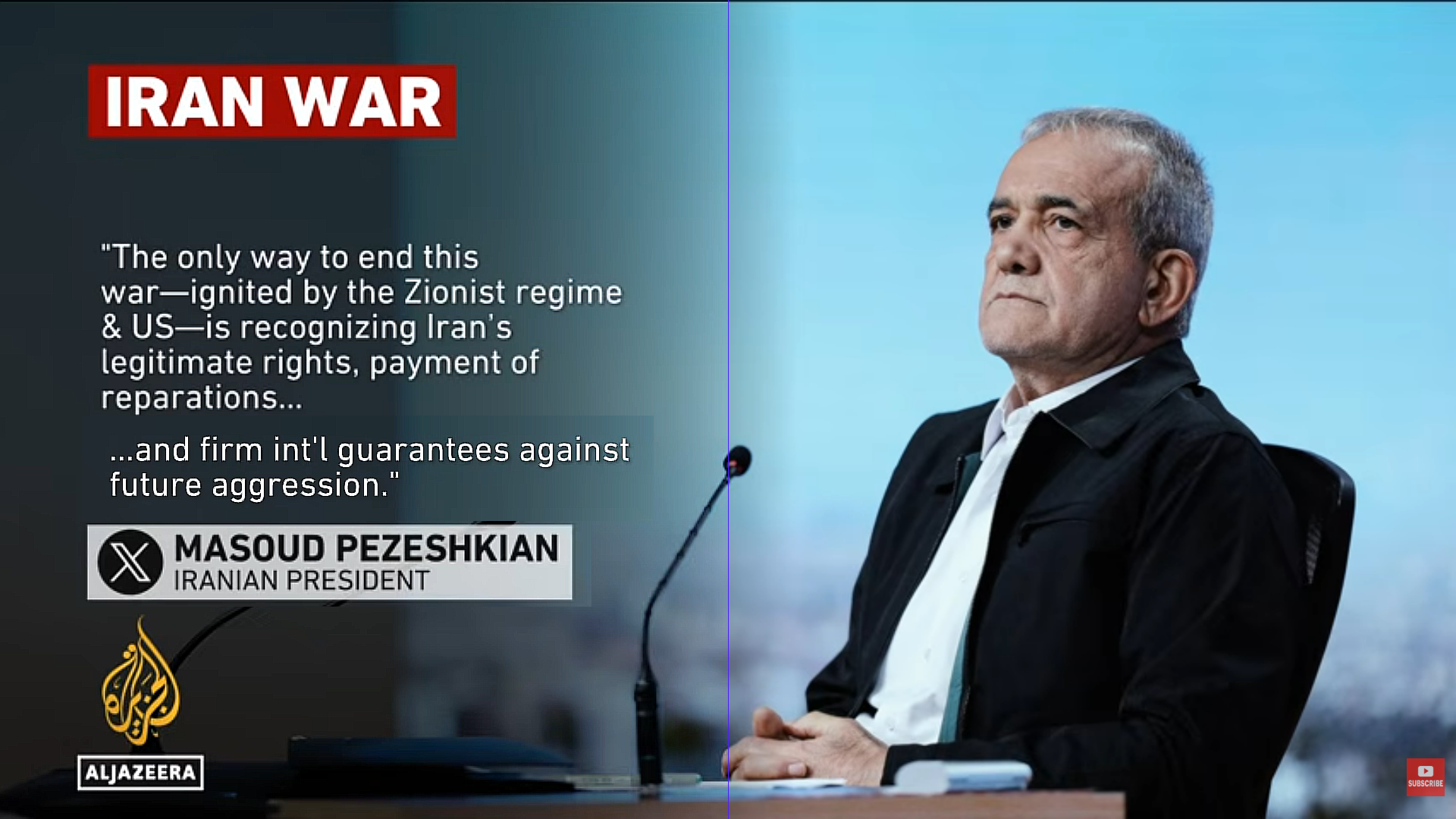 ایران شرایط پایان به جنگ را دیکته میکند!