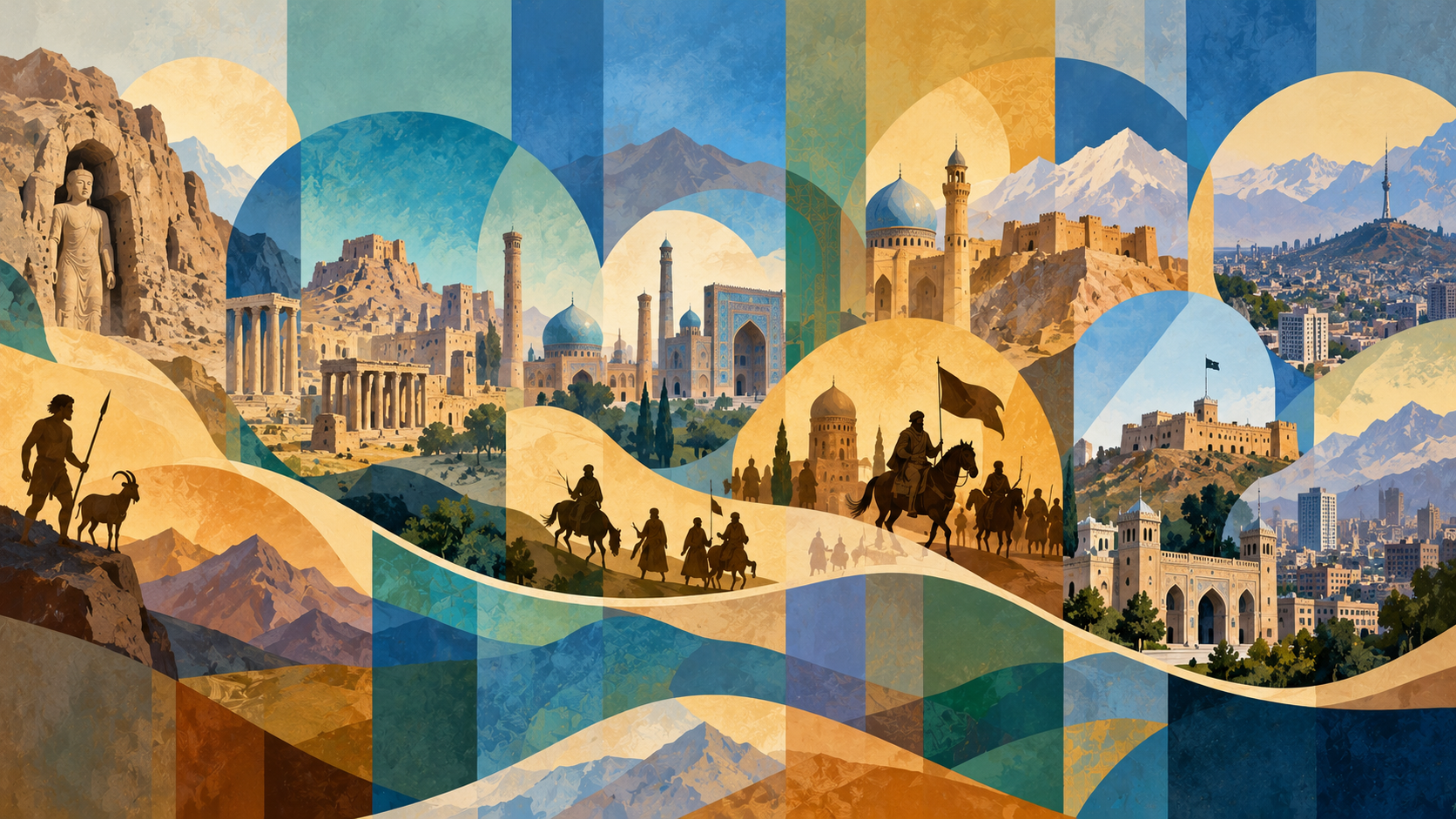 کرونولوژی مصور تاریخی افغانستان